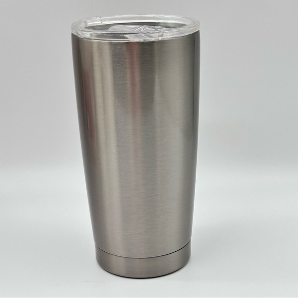 Sanrio Hello Kitty Face Stainless Steel Silver Tumbler - Picture 3 of 6